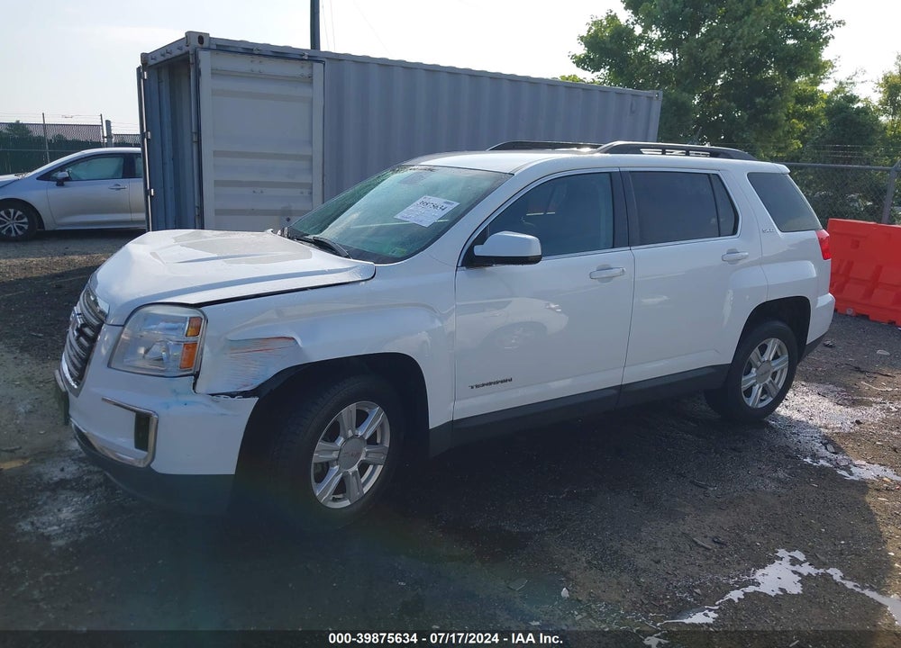 2016 GMC TERRAIN SLE-2 VIN: 2GKFLNE36G6123986