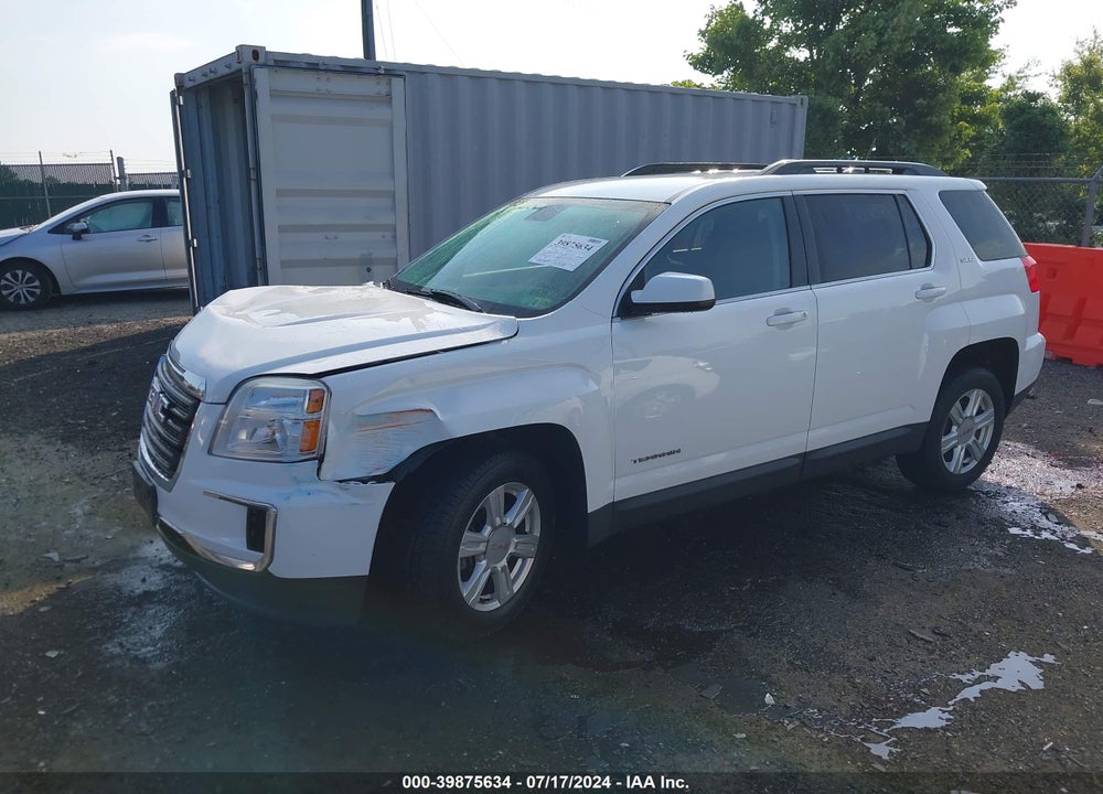 2016 GMC TERRAIN SLE-2 VIN: 2GKFLNE36G6123986