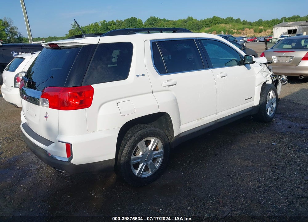 2016 GMC TERRAIN SLE-2 VIN: 2GKFLNE36G6123986