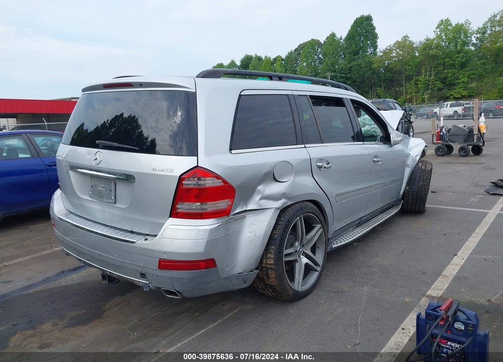 2008 MERCEDES-BENZ GL 450 4MATIC VIN: 4JGBF71E28A310033