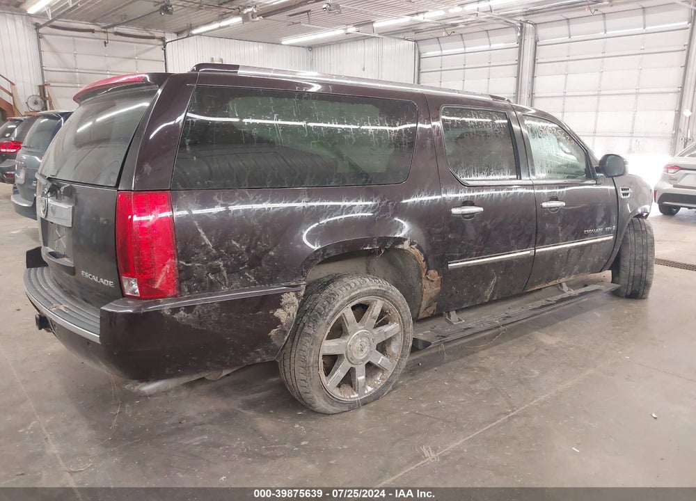 2009 CADILLAC ESCALADE ESV STANDARD VIN: 1GYFK26279R172327