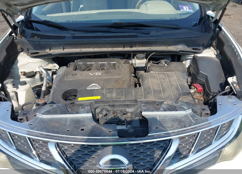 2011 NISSAN MURANO SL VIN: JN8AZ1MW8BW153258