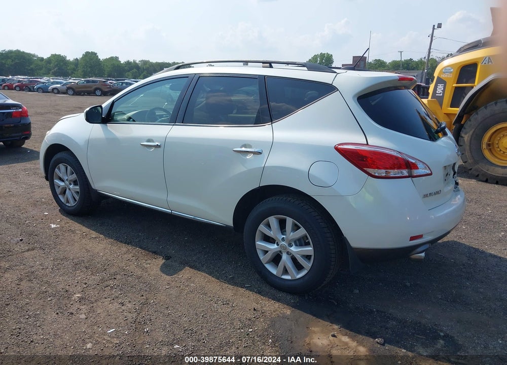 2011 NISSAN MURANO SL VIN: JN8AZ1MW8BW153258