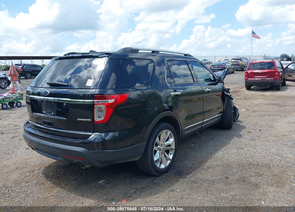 2014 FORD EXPLORER XLT VIN: 1FM5K7D85EGB17754