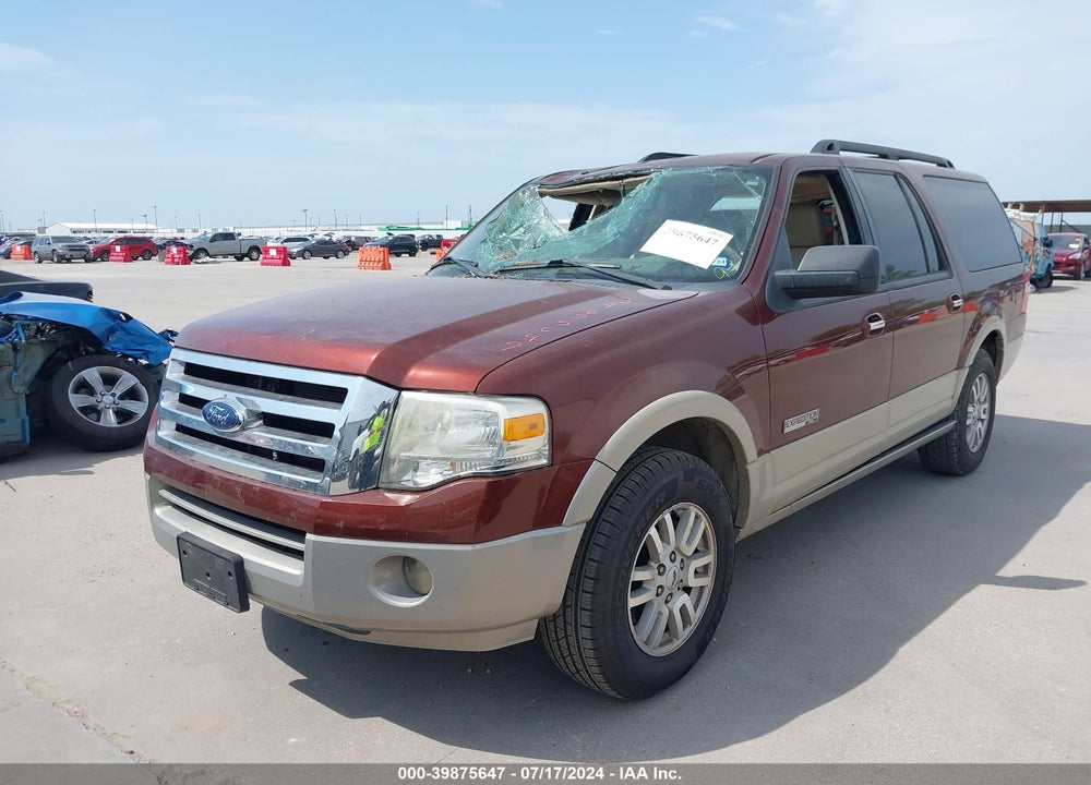 2008 FORD EXPEDITION EL EDDIE BAUER/KING RANCH VIN: 1FMFK17578LA15502