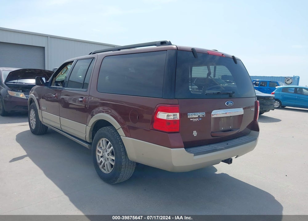 2008 FORD EXPEDITION EL EDDIE BAUER/KING RANCH VIN: 1FMFK17578LA15502