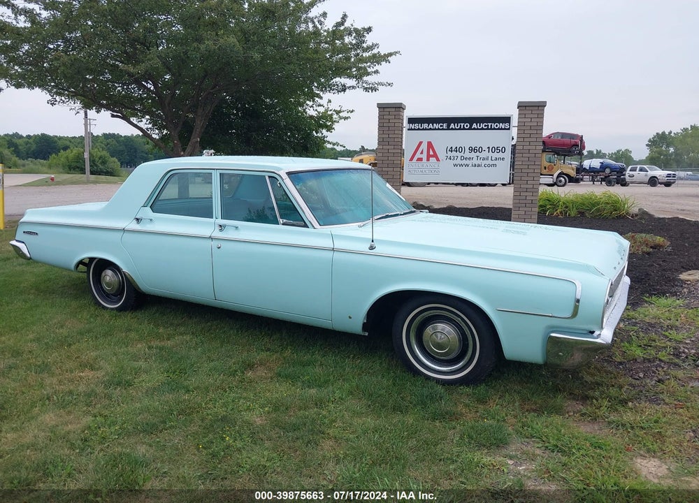 1964 DODGE CORONET VIN: 6147215564