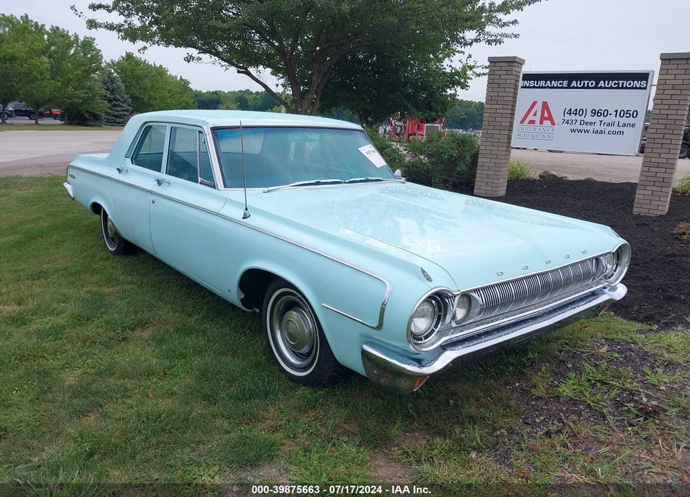 1964 DODGE CORONET VIN: 6147215564