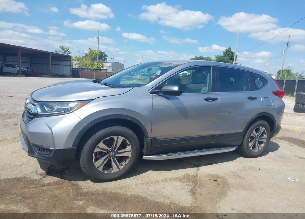 2017 HONDA CR-V LX VIN: 5J6RW6H39HL007640