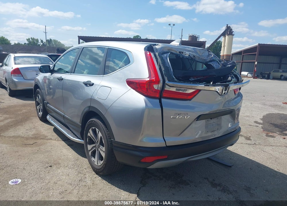 2017 HONDA CR-V LX VIN: 5J6RW6H39HL007640