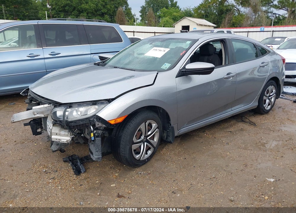 2017 HONDA CIVIC LX VIN: 19XFC2F59HE055047
