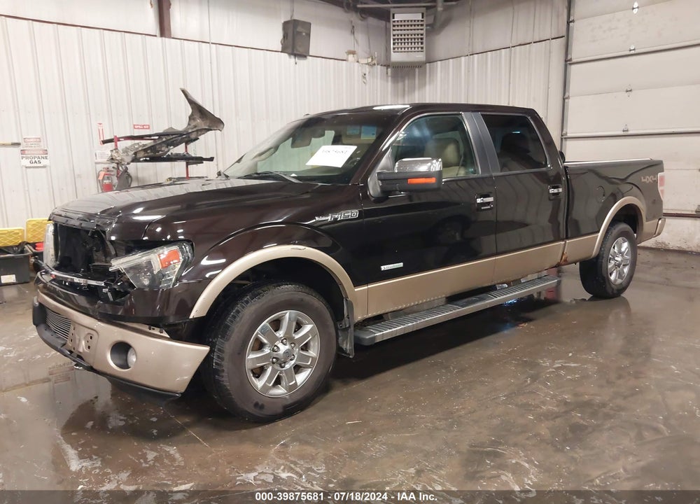2013 FORD F-150 LARIAT VIN: 1FTFW1ET5DKD95790