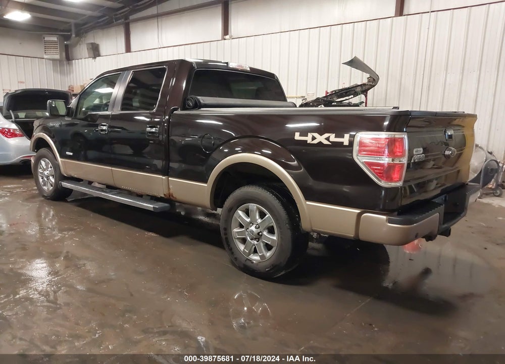 2013 FORD F-150 LARIAT VIN: 1FTFW1ET5DKD95790