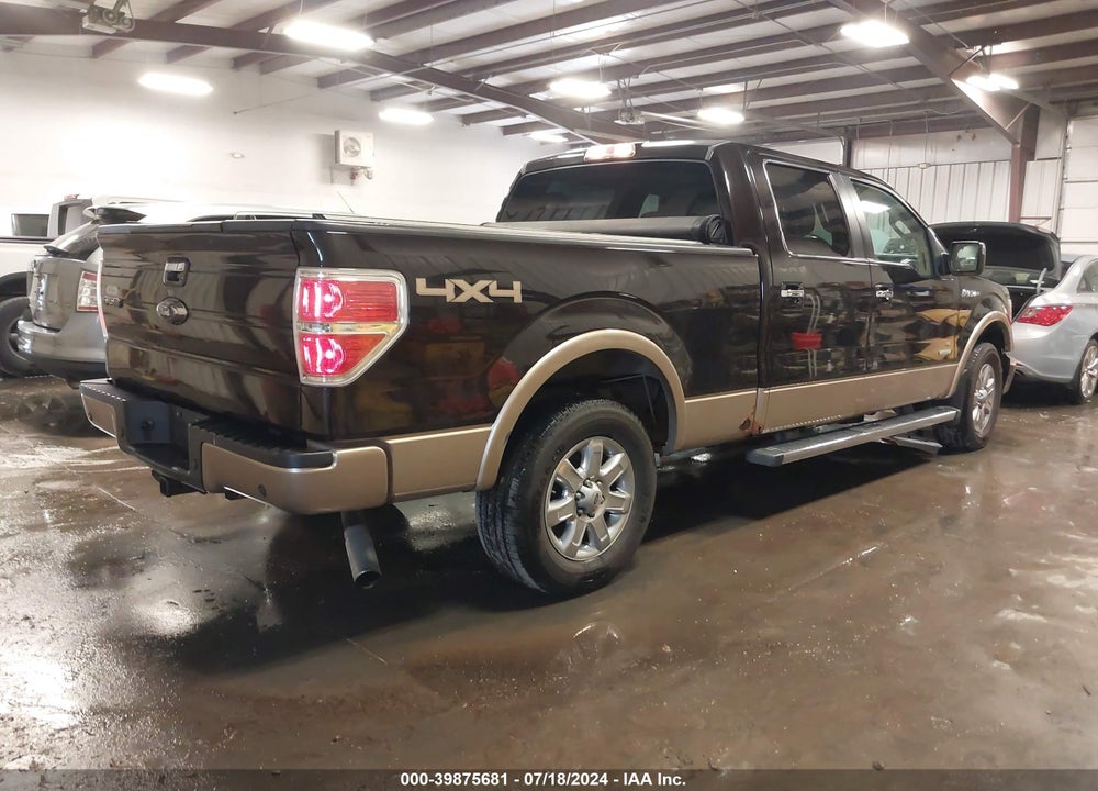 2013 FORD F-150 LARIAT VIN: 1FTFW1ET5DKD95790