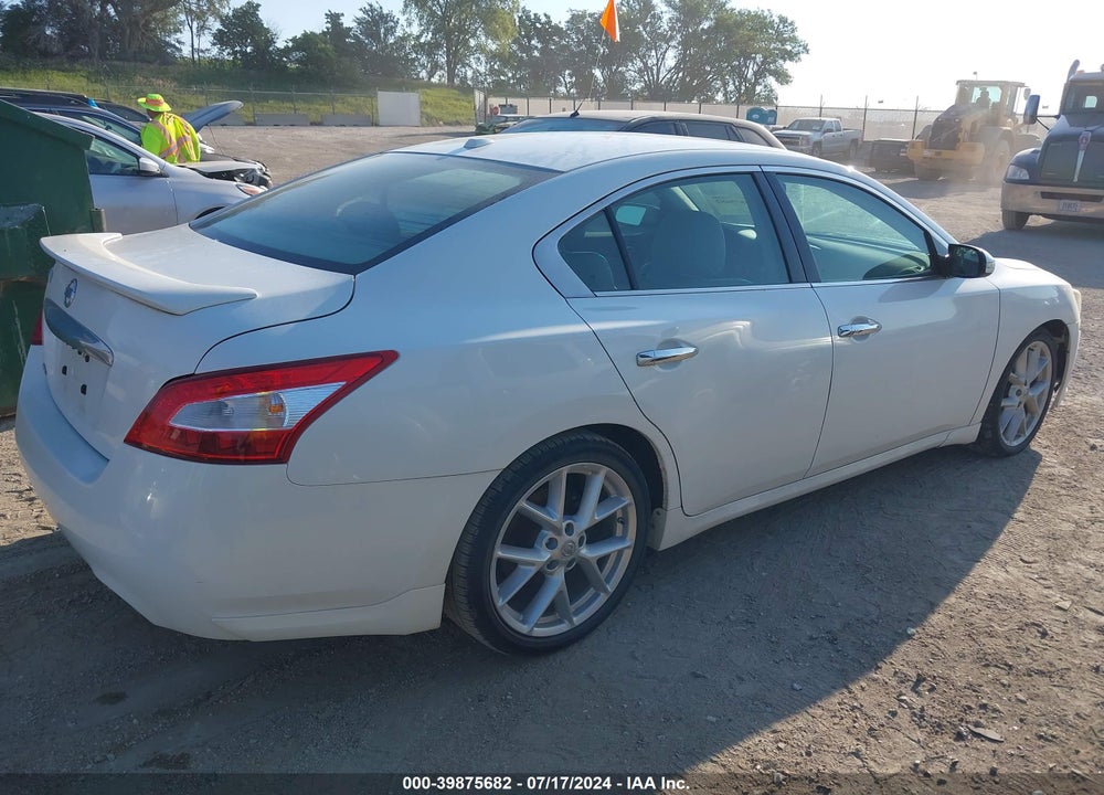 2009 NISSAN MAXIMA 3.5 SV VIN: 1N4AA51E39C824522