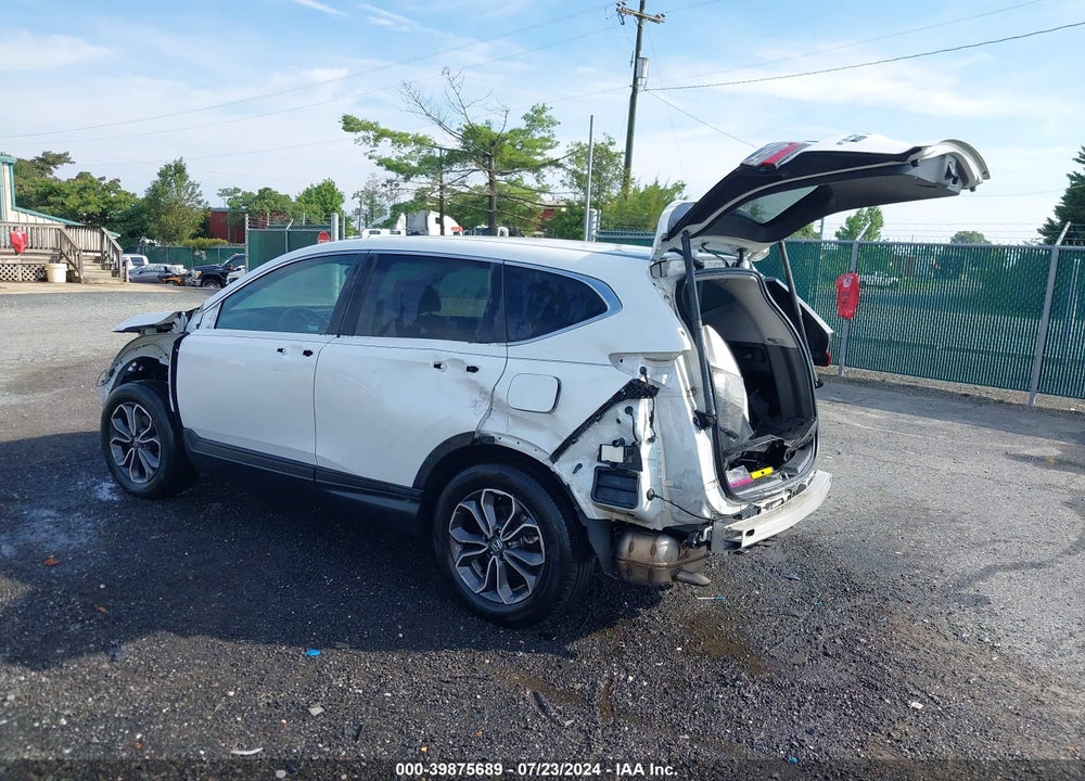 2022 HONDA CR-V AWD EX-L VIN: 2HKRW2H80NH620305