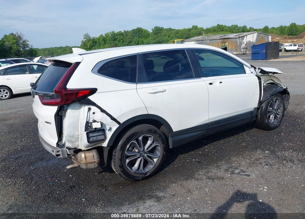 2022 HONDA CR-V AWD EX-L VIN: 2HKRW2H80NH620305