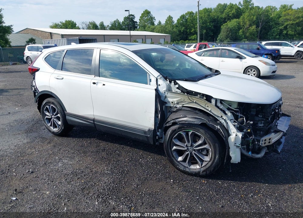 2022 HONDA CR-V AWD EX-L VIN: 2HKRW2H80NH620305