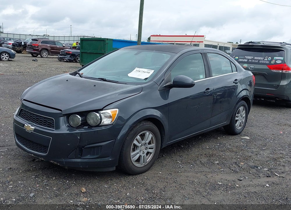 2015 CHEVROLET SONIC LT AUTO VIN: 1G1JC5SH1F4205736