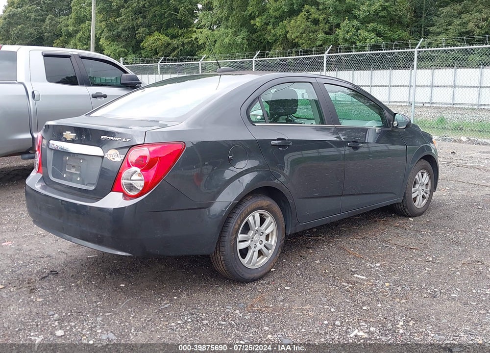 2015 CHEVROLET SONIC LT AUTO VIN: 1G1JC5SH1F4205736
