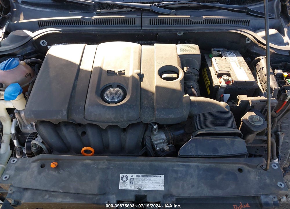 2011 VOLKSWAGEN JETTA 2.5L SE VIN: 3VWDX7AJ9BM362869