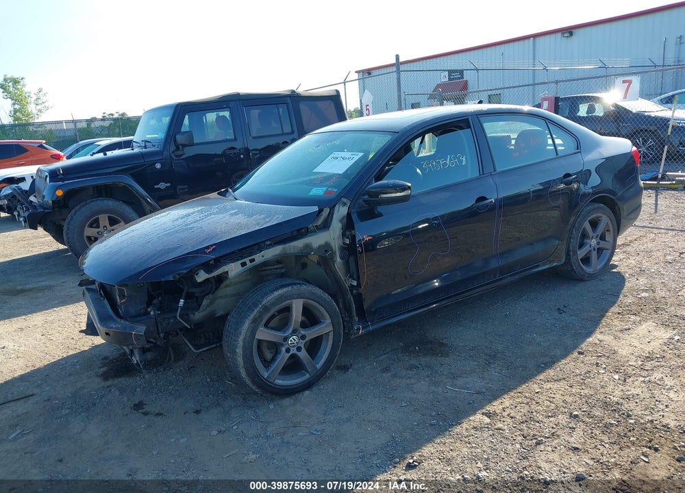 2011 VOLKSWAGEN JETTA 2.5L SE VIN: 3VWDX7AJ9BM362869