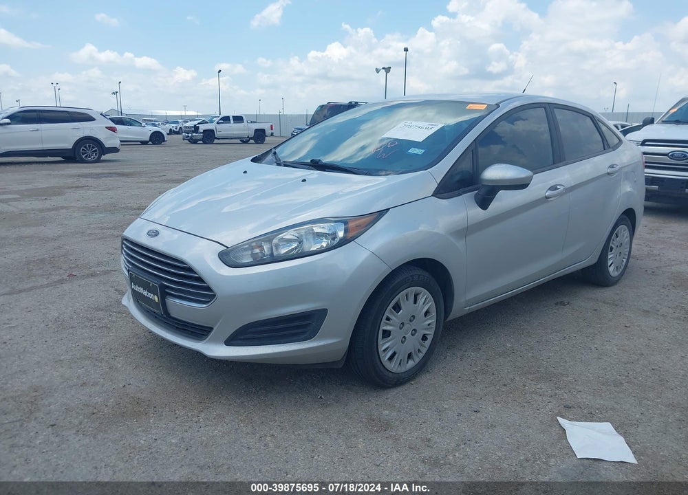 2016 FORD FIESTA S VIN: 3FADP4AJ4GM128668