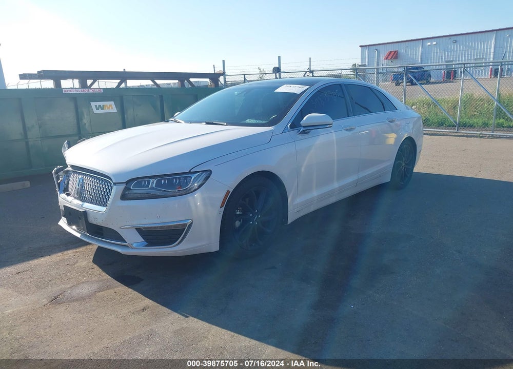 2017 LINCOLN MKZ HYBRID RESERVE VIN: 3LN6L5MU2HR666635