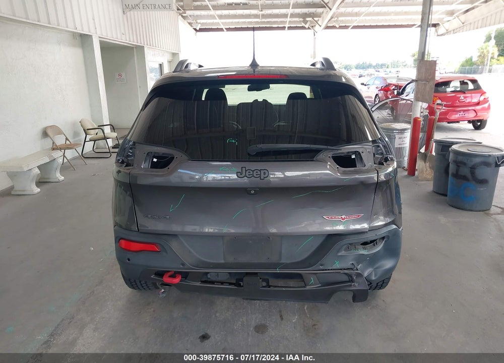 2018 JEEP CHEROKEE TRAILHAWK 4X4 VIN: 1C4PJMBX8JD609943