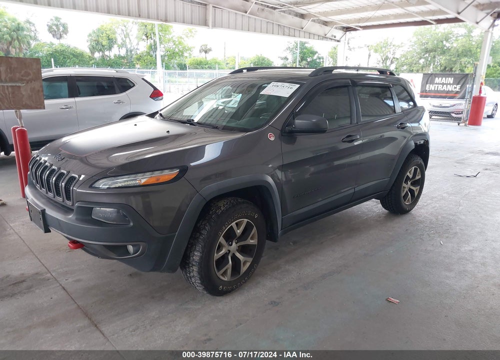 2018 JEEP CHEROKEE TRAILHAWK 4X4 VIN: 1C4PJMBX8JD609943