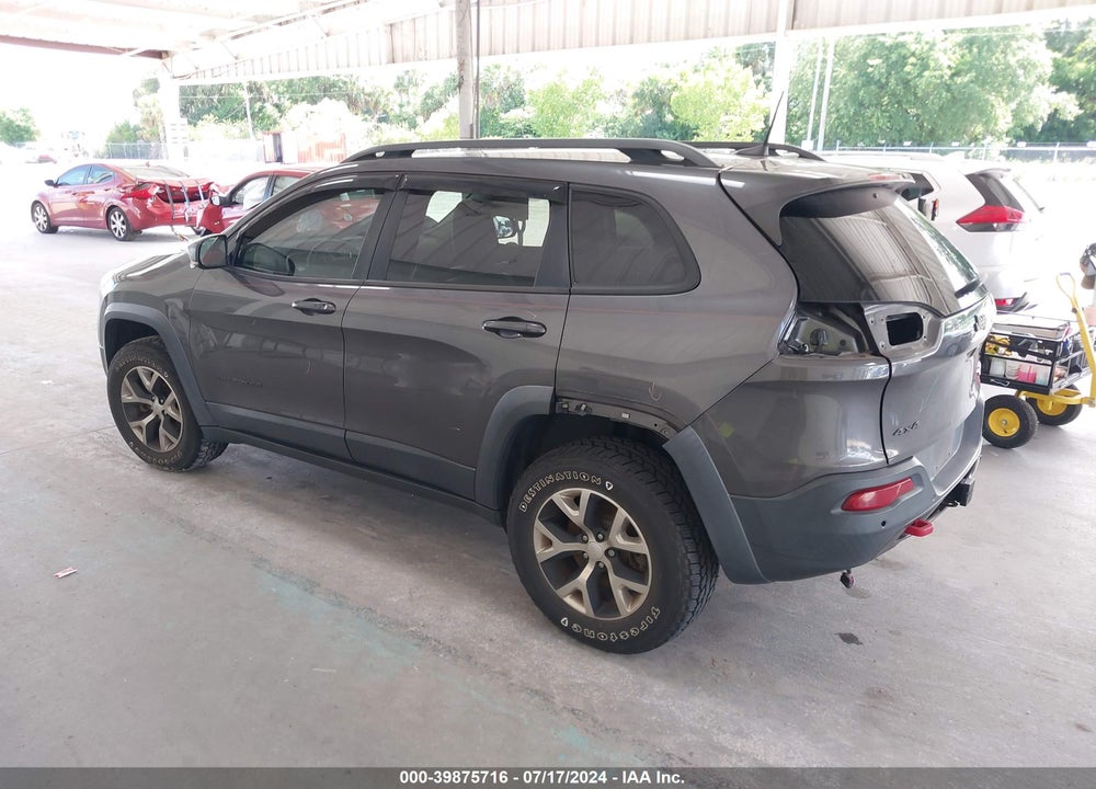 2018 JEEP CHEROKEE TRAILHAWK 4X4 VIN: 1C4PJMBX8JD609943
