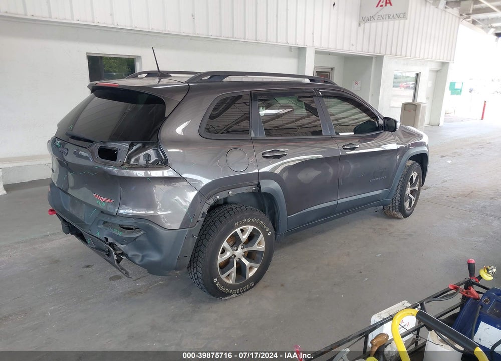 2018 JEEP CHEROKEE TRAILHAWK 4X4 VIN: 1C4PJMBX8JD609943