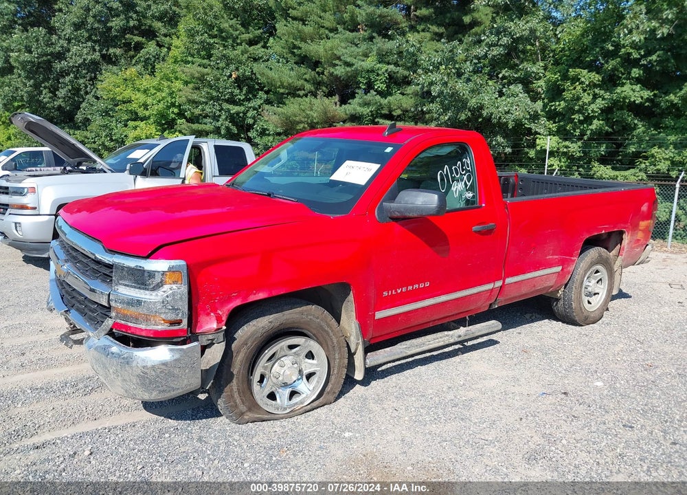 2017 CHEVROLET SILVERADO 1500 LS VIN: 1GCNCNEH2HZ312742