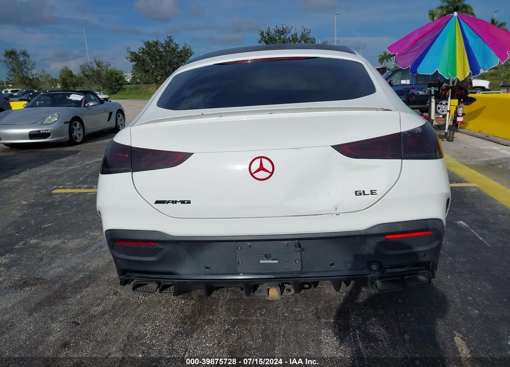 2021 MERCEDES-BENZ AMG GLE 53 COUPE 4MATIC VIN: 4JGFD6BB2MA266390