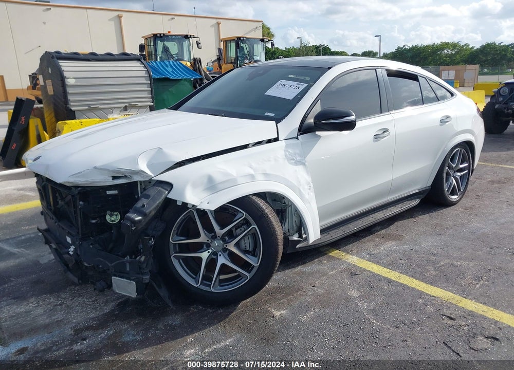 2021 MERCEDES-BENZ AMG GLE 53 COUPE 4MATIC VIN: 4JGFD6BB2MA266390
