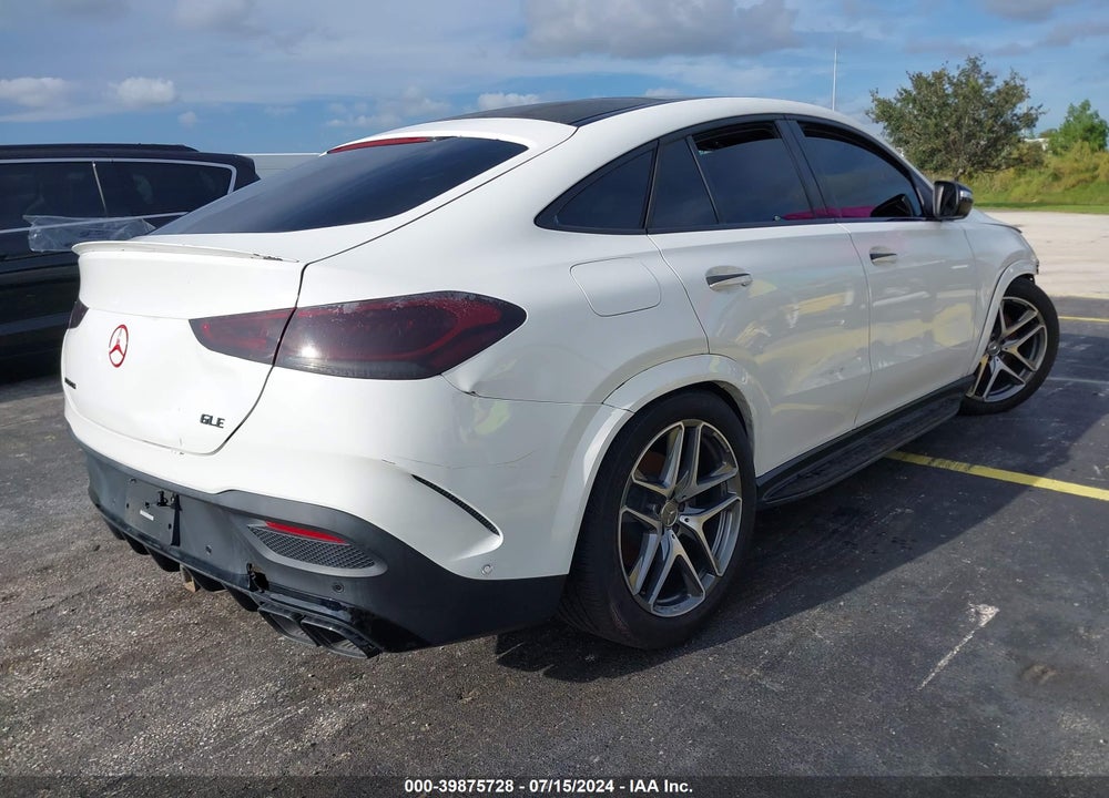 2021 MERCEDES-BENZ AMG GLE 53 COUPE 4MATIC VIN: 4JGFD6BB2MA266390