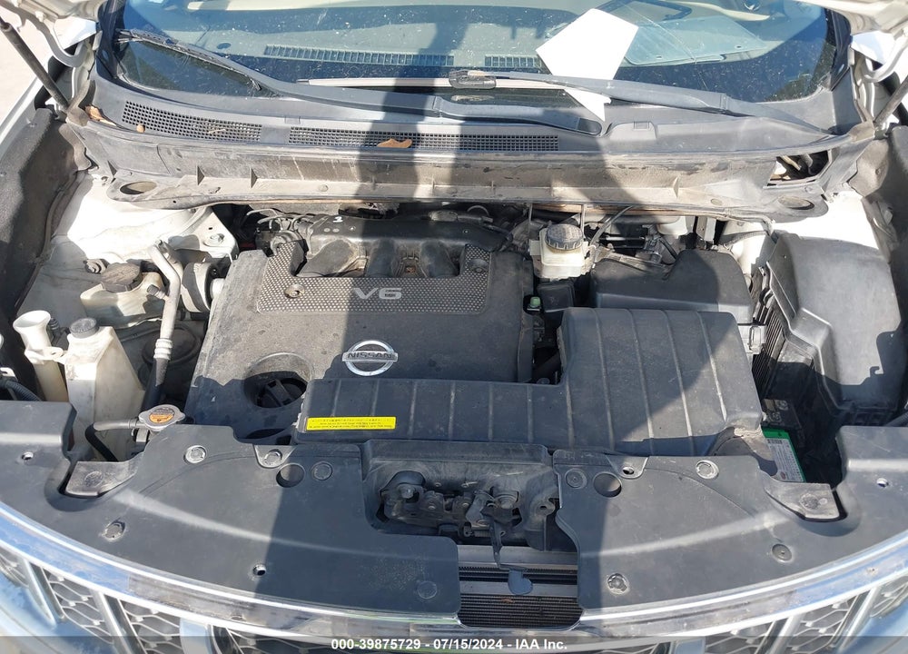 2011 NISSAN MURANO SV VIN: JN8AZ1MU2BW054076