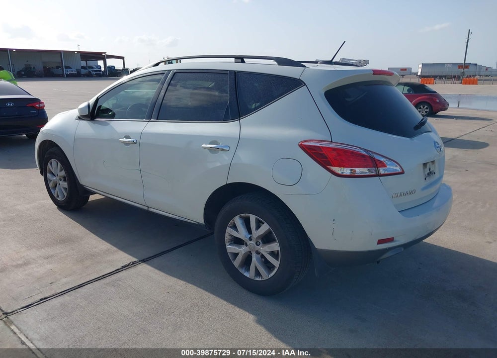 2011 NISSAN MURANO SV VIN: JN8AZ1MU2BW054076