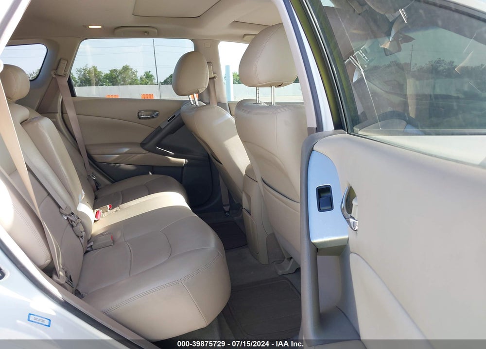 2011 NISSAN MURANO SV VIN: JN8AZ1MU2BW054076