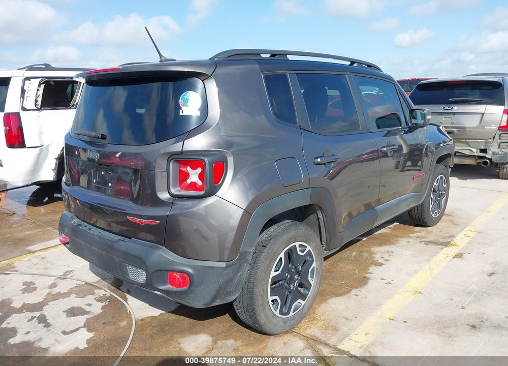 2016 JEEP RENEGADE TRAILHAWK VIN: ZACCJBCT0GPD85866