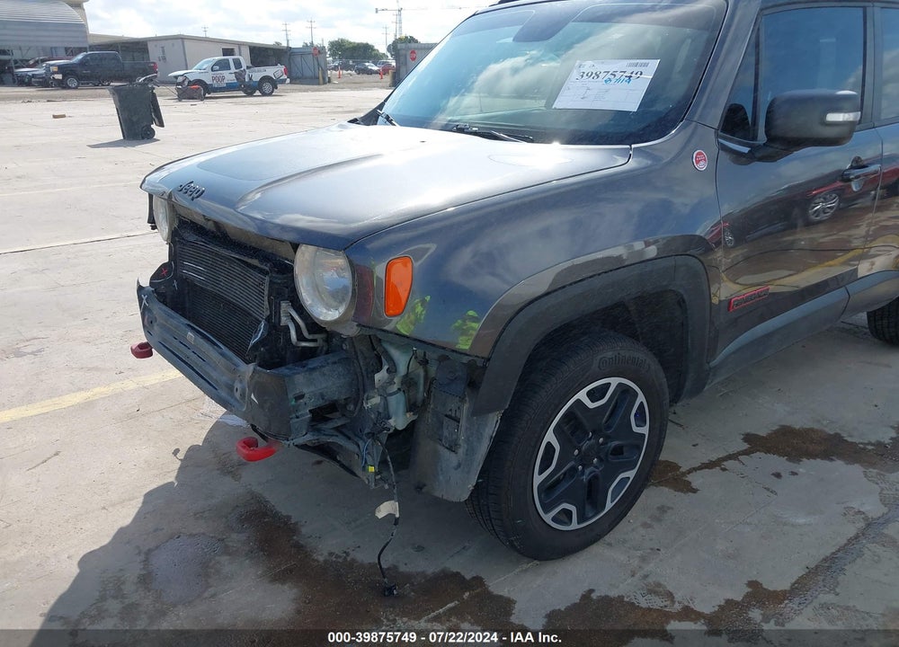 2016 JEEP RENEGADE TRAILHAWK VIN: ZACCJBCT0GPD85866