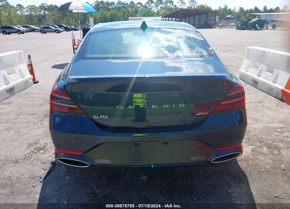 2024 GENESIS G70 2.5T AWD VIN: KMTG34SC9RU143511
