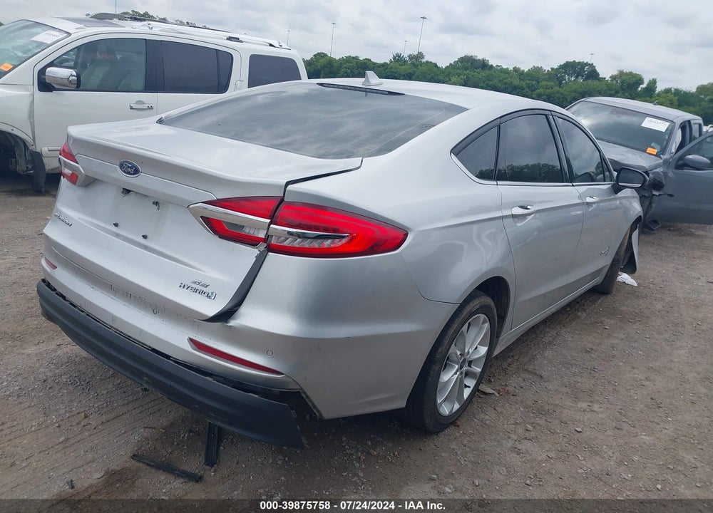 2019 FORD FUSION HYBRID SE VIN: 3FA6P0LU2KR197525