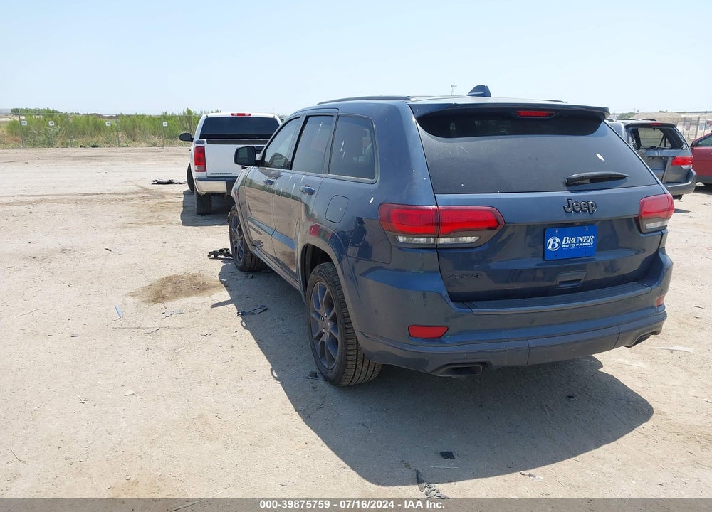 2020 JEEP GRAND CHEROKEE HIGH ALTITUDE 4X4 VIN: 1C4RJFCT2LC380782
