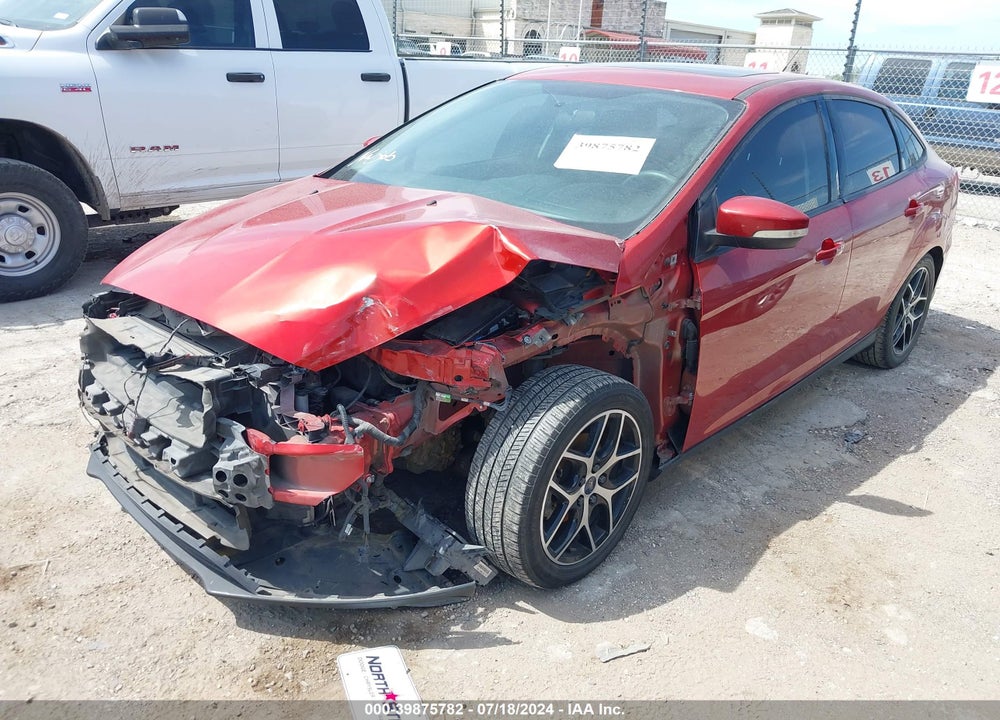 2018 FORD FOCUS SEL VIN: 1FADP3H23JL321475