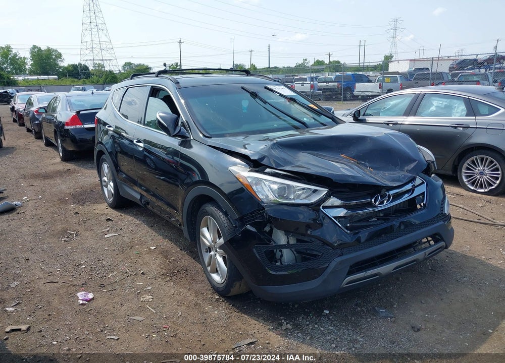 2014 HYUNDAI SANTA FE SPORT 2.0L TURBO VIN: 5XYZU3LA1EG205460