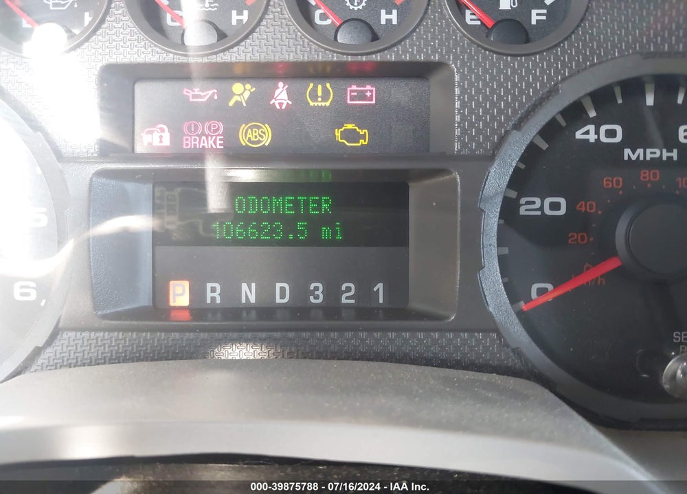 2010 FORD F-250 CABELA'S/KING RANCH/LARIAT/XL/XLT VIN: 1FTSW2B59AEB39849