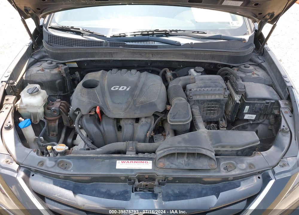 2012 HYUNDAI SONATA GLS VIN: 5NPEB4AC9CH444193