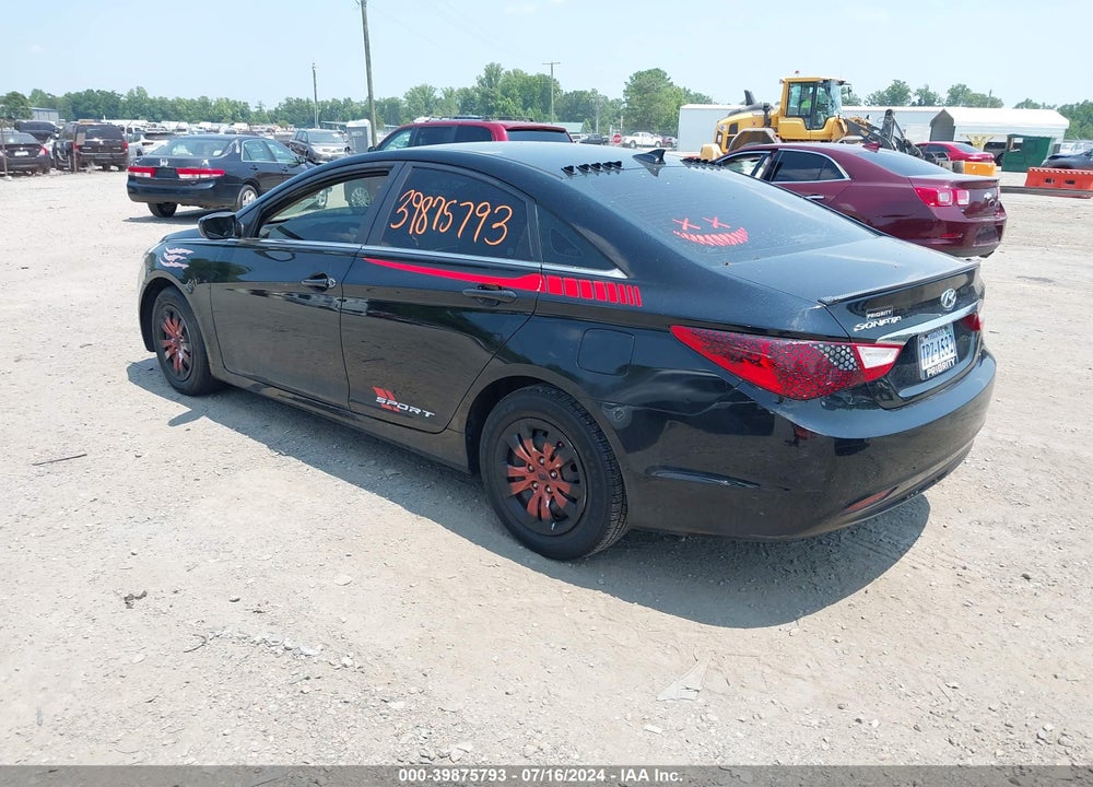 2012 HYUNDAI SONATA GLS VIN: 5NPEB4AC9CH444193