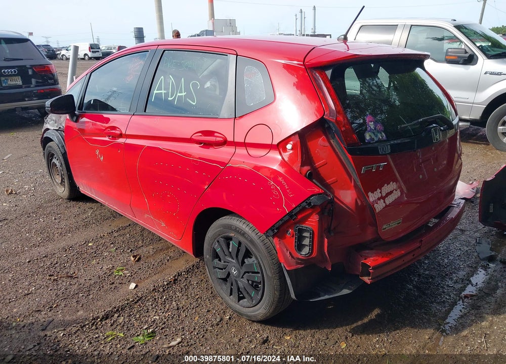 2017 HONDA FIT LX VIN: JHMGK5H56HS022542